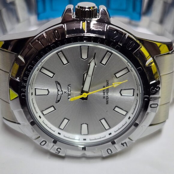 Invicta Specialty I by Invicta Men's Watch - 42mm, Steel, Silver, Yellow (69039) - Picture 11 of 13